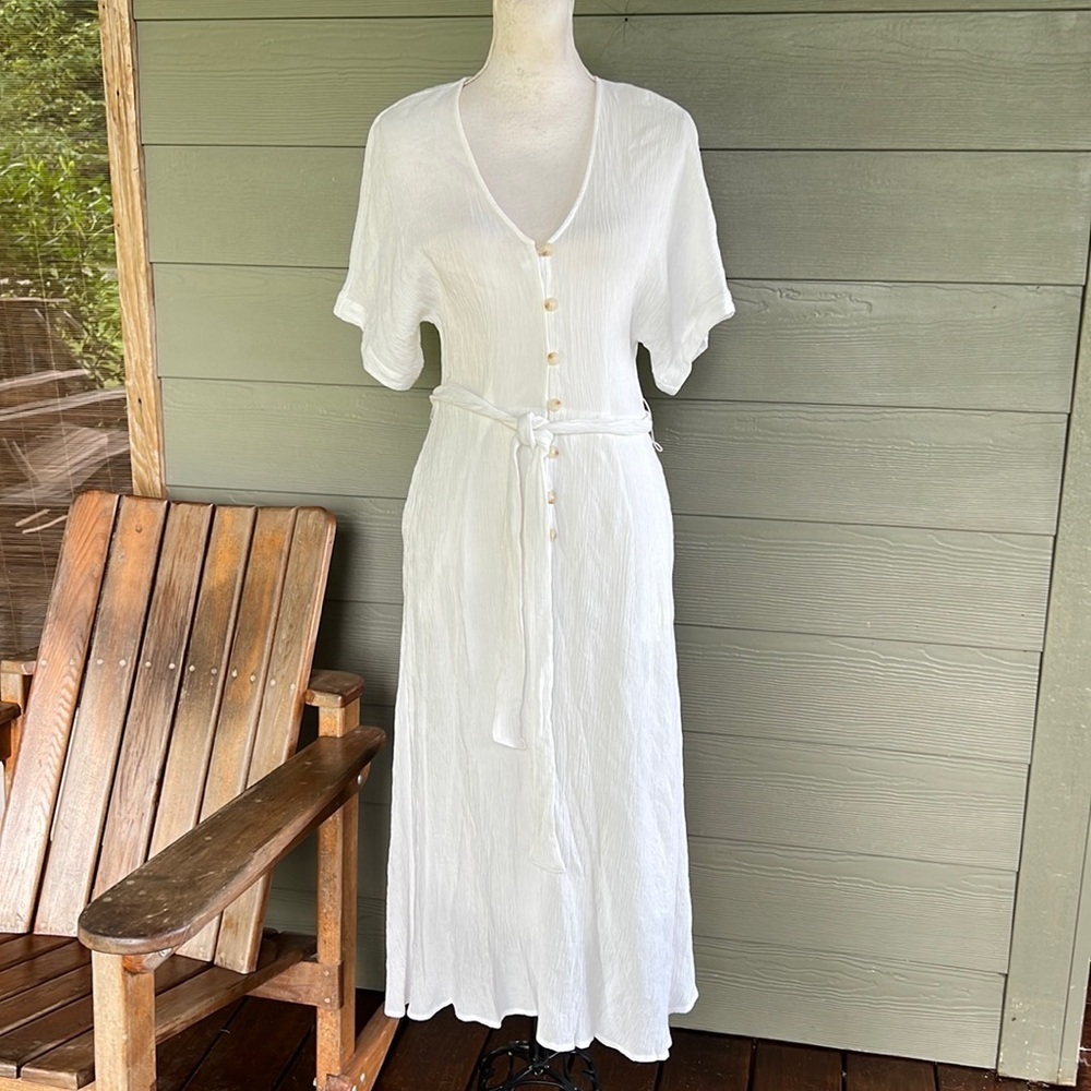 Grade & Gather Short Sleeve Midi Dress